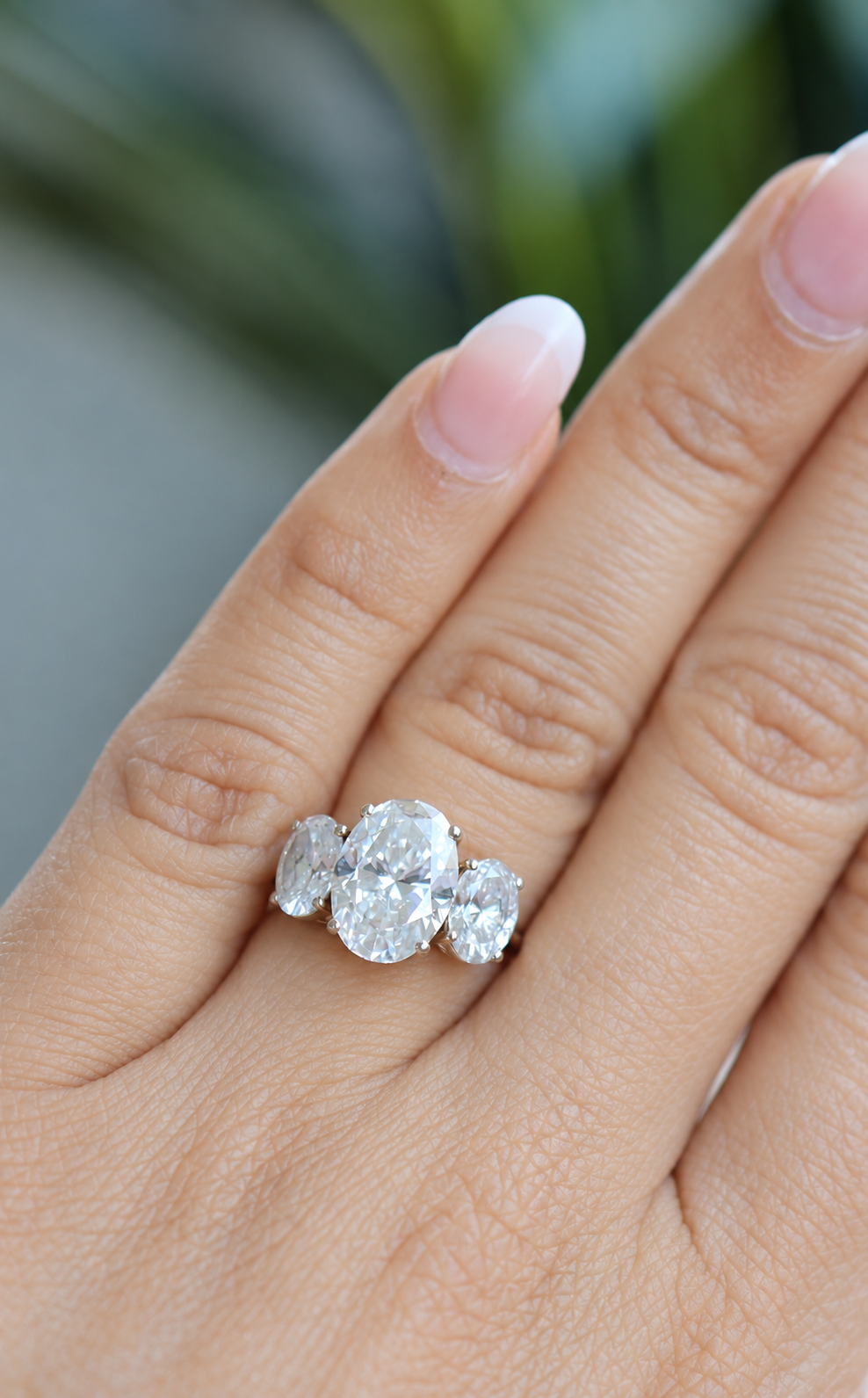 Trilogy Oval Ring