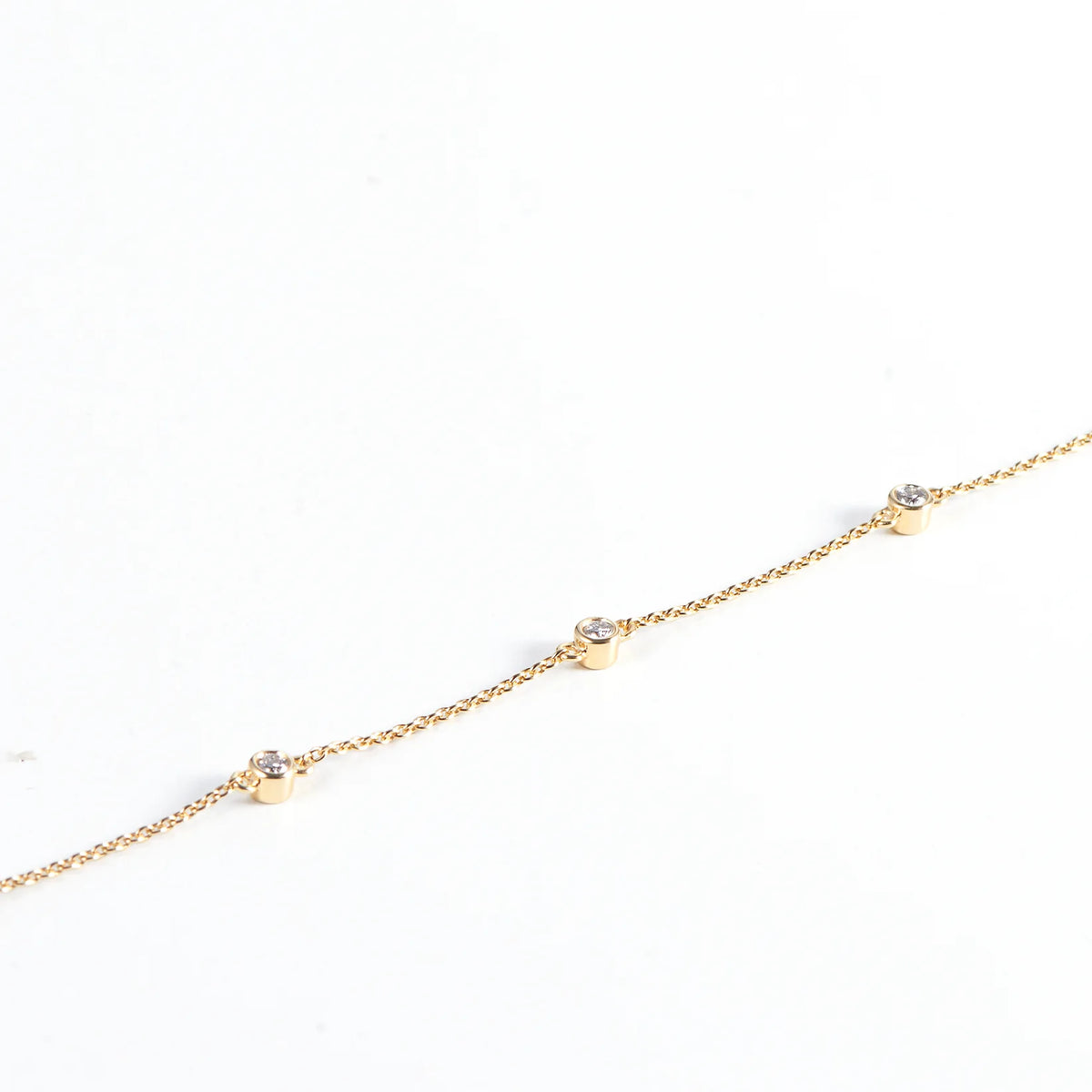Five Diamond Bracelet