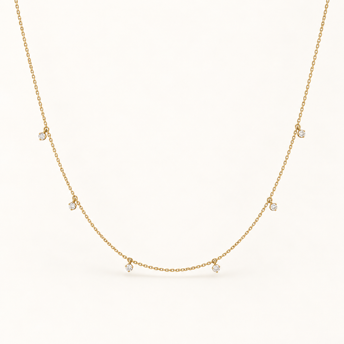 SIX DIAMOND NECKLACE