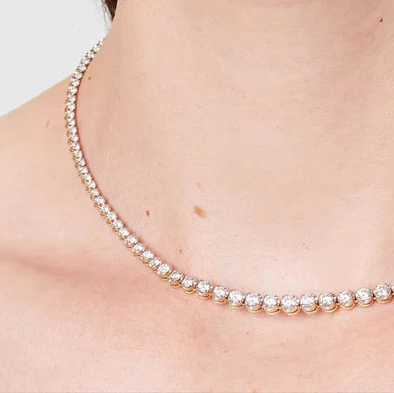 Graduating Tennis Necklace