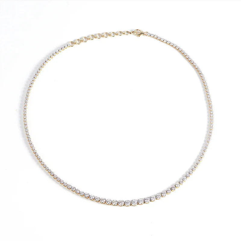 Graduating Tennis Necklace