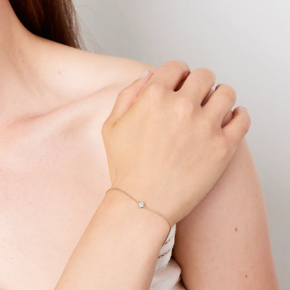 Single Diamond Bracelet