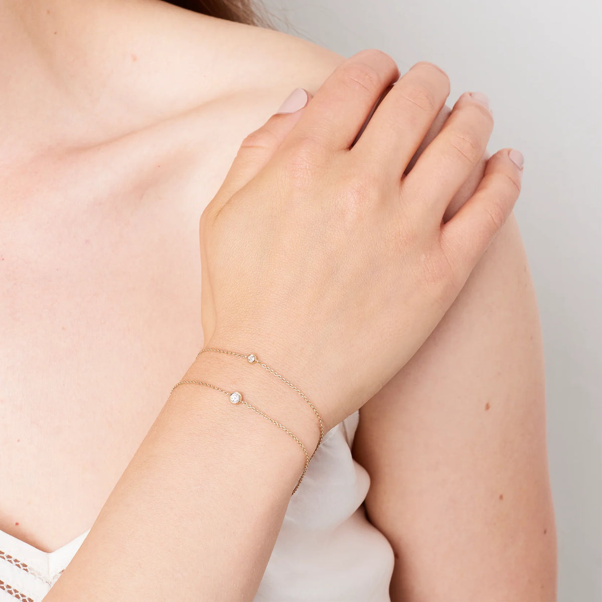 Single Diamond Bracelet