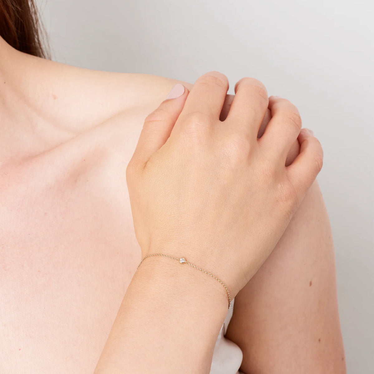 Single Diamond Bracelet