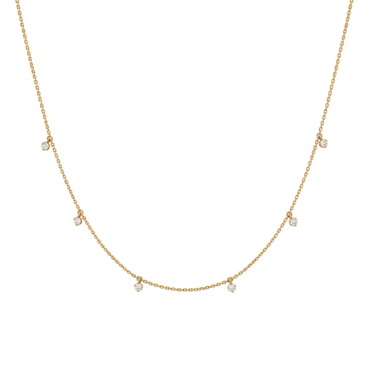 SIX DIAMOND NECKLACE