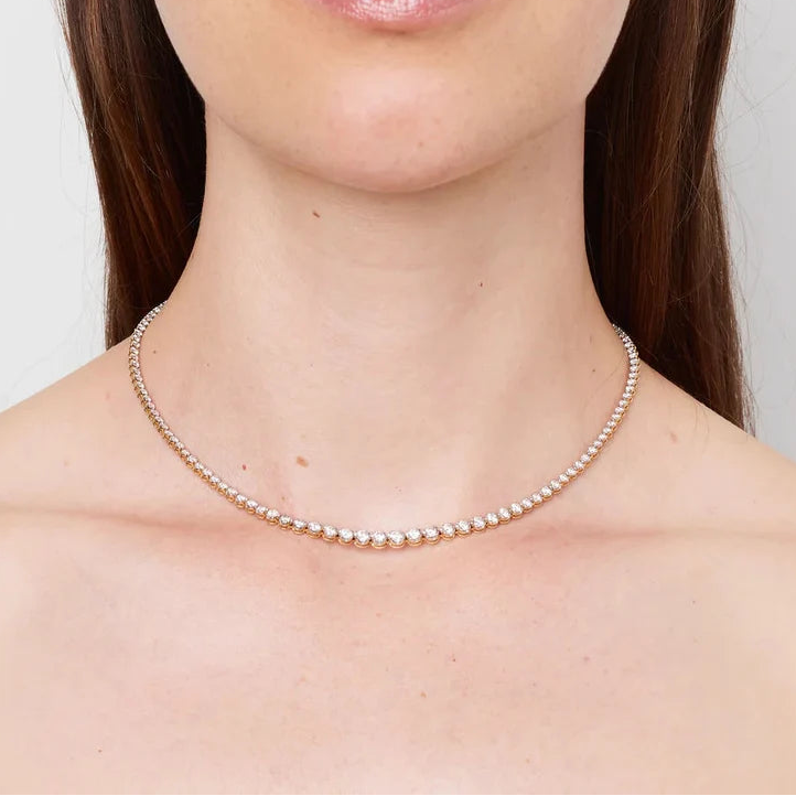 Graduating Tennis Necklace