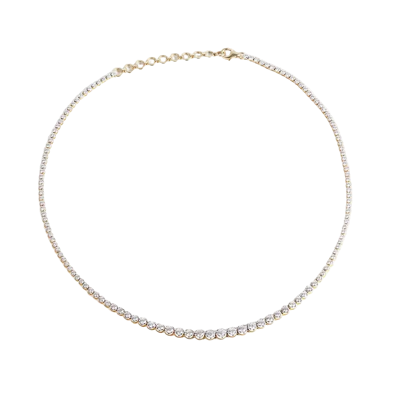 Graduating Tennis Necklace